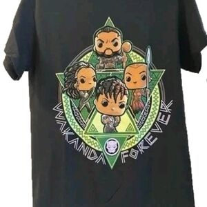 Funko Black Wakanda Forever Funko Tee - New - Size XL